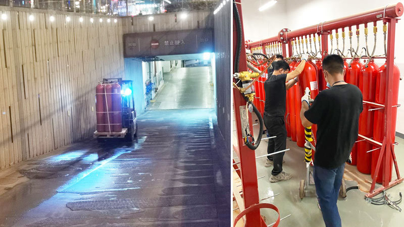 IG541氣體鋼瓶檢測充裝