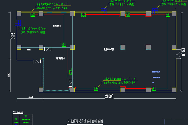 數(shù)據(jù)機房滅火系統(tǒng)設(shè)計方案