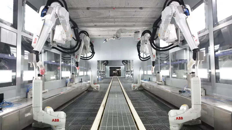 汽車噴漆涂裝車間氣體滅火系統(tǒng)