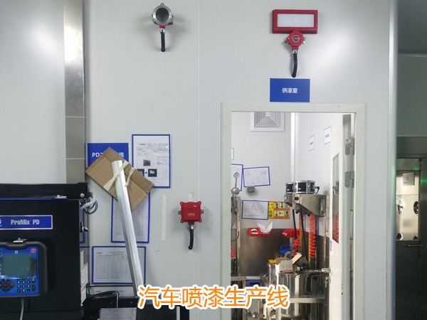 汽車噴漆生產(chǎn)線氣體滅火系統(tǒng)