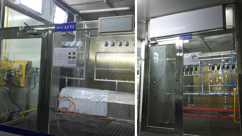 噴涂生產(chǎn)線消防滅火系統(tǒng)