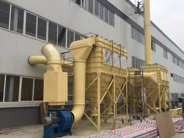 除塵器滅火裝置