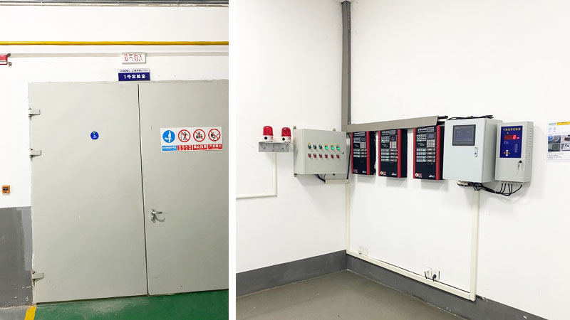 汽車發(fā)動機實驗室七氟丙烷滅火系統(tǒng)
