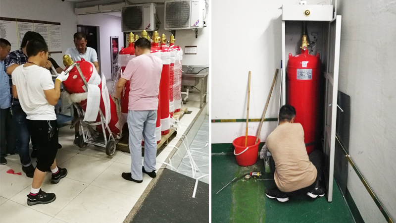 酒店七氟丙烷鋼瓶檢測(cè)充裝