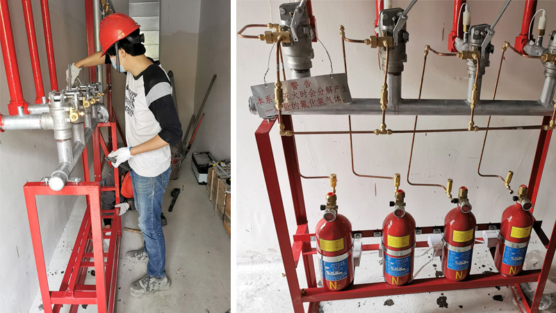 管網(wǎng)式七氟丙烷滅火系統(tǒng)